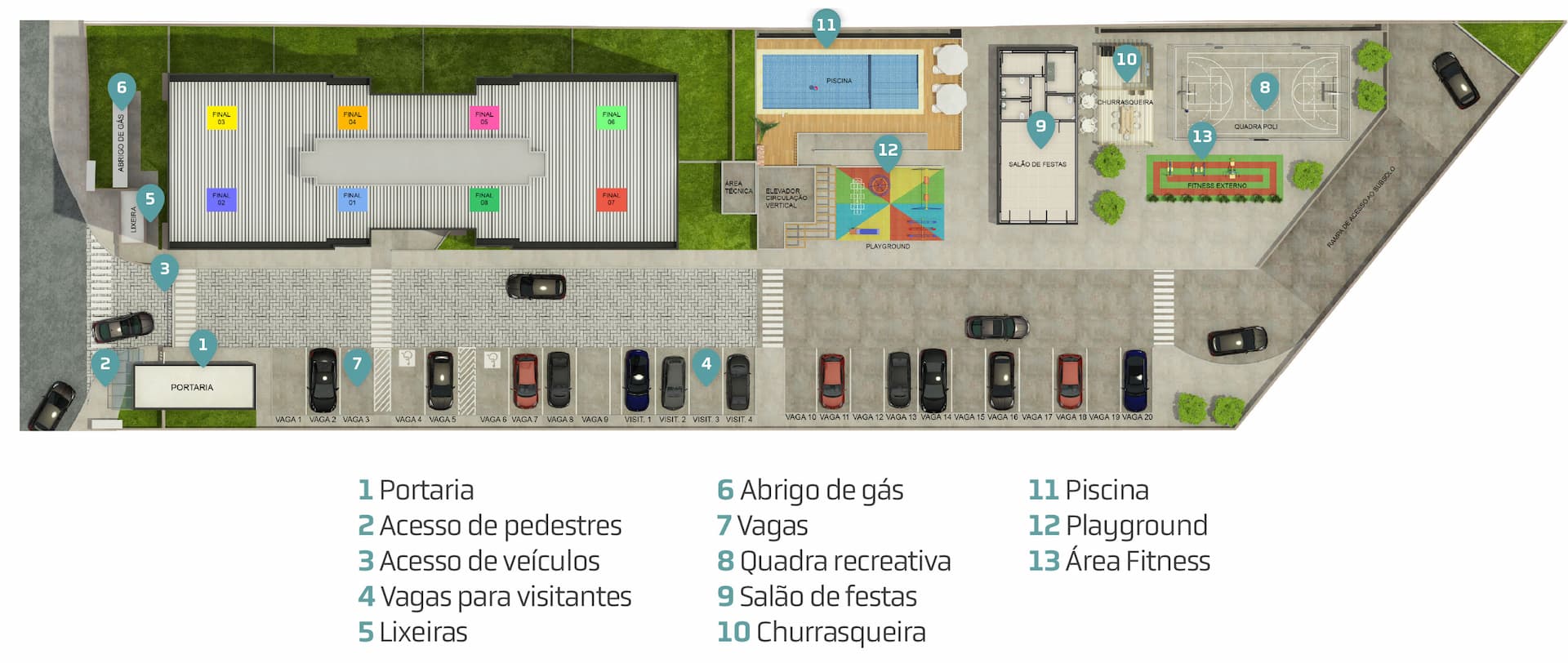 Implatanção residencial essence